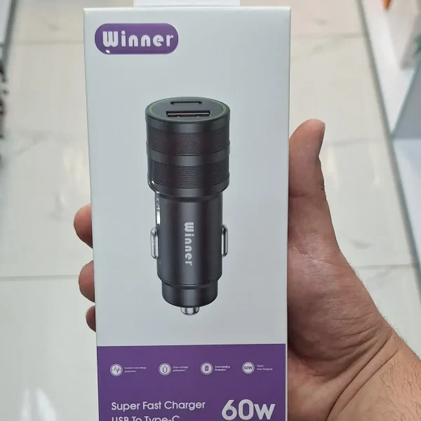 شارژر فندکی برند وینر مدل wc04